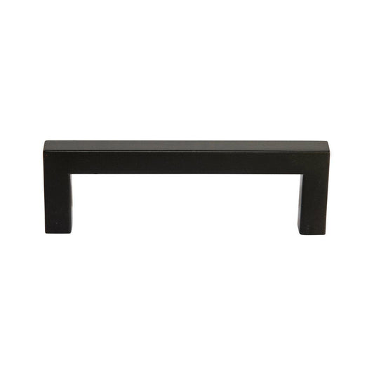 Taskmaster 96mm Black Matte Hollow Square Handle - 1 Pack - Steel