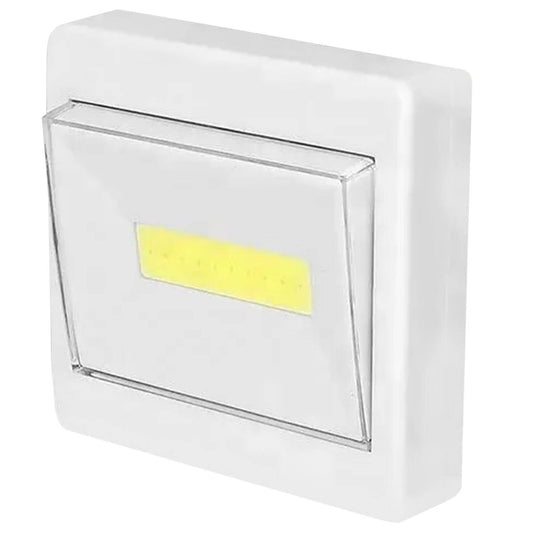Click LED Light Switch - 100 Lumens - Compact White - Battery Powered