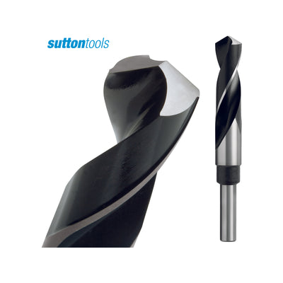 Sutton Tools Jobber Drill Bit 20 x 12.5mm M2 HSS Reduced Shank