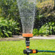 Holman 5 Function Sprinkler on Spike Twin Pack - 25m² Coverage - Adjustable Spray