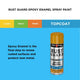 White Knight Rust Guard Golden Yellow Gloss Epoxy Enamel Spray Paint 310g Durable Protection