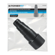 Powerfit Dust Extractor Adaptor - 38mm PVC - Black - Easy To Carry