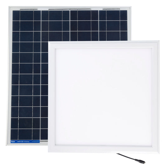Illume 300mm Square Flush Mount Skylight Alternative - Aluminium - No Heat Transfer