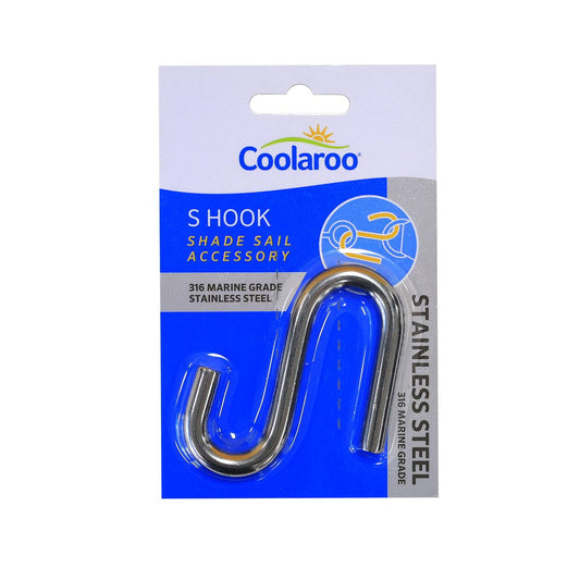 Coolaroo Shade Sail - 60mm - Marine Grade Stainless Steel - Easy Use