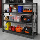 Tactix Heavy Duty 40L Stackable Storage Bin - Plastic - Organizing Solution