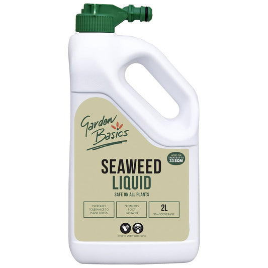 Garden Basics Liquid Seaweed - 2L - Liquid - Root Growth Booster - Auzzistore