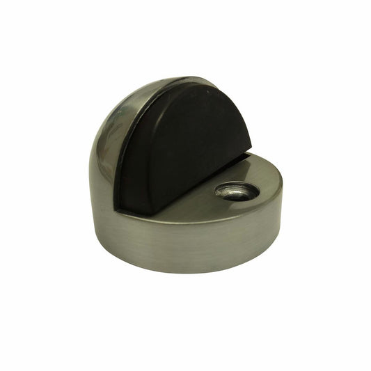Adoored Door Stop - 45mm - Steel & Rubber - Non Marking - Chrome - Auzzistore