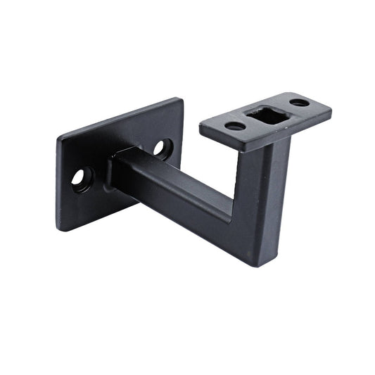 Carinya Black Flat Top Square Handrail Bracket 4 Pack - 38mm x 60mm x 70mm - Durable Support - Auzzistore