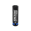 Kincrome 21mm Deep Impact Socket Cr-Mo Steel Rust Resistant 1 Piece