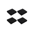 Jack Anti Vibration Squares 100mm x 15mm Rubber 4 Pack