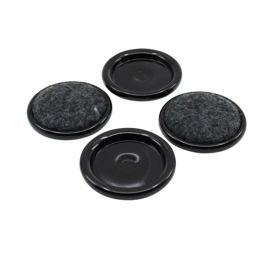 Surface Gard 38mm Brown Carpet Castor Cup - 4 Piece - Floor Protection - Auzzistore