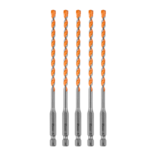 Kango Masonry Drill Bit 5 Pack - 5 x 150mm - Durable Carbide Tip – view 2 - Auzzistore