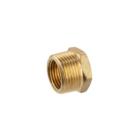 Brasshards Brass Threaded Hex Reducing Bush 20 x 15mm - Lead Free - Durable - Auzzistore