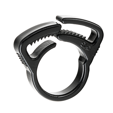 K Rain 13mm Ratchet Clamp - 25 Pack - UV Stabilised - Black - Auzzistore