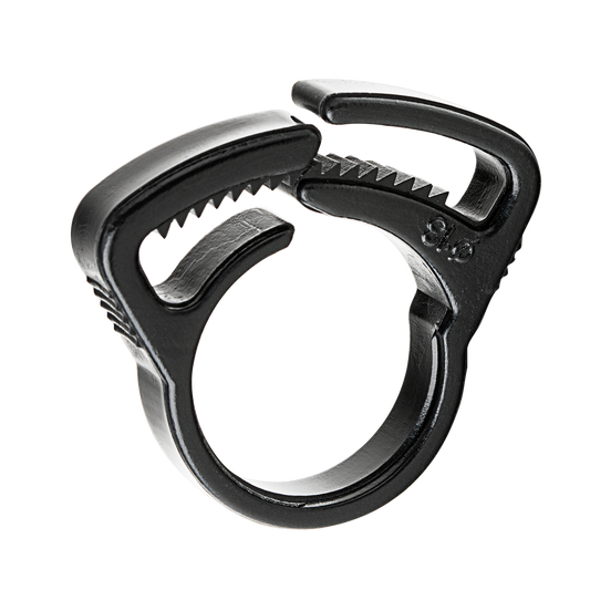 K Rain 13mm Ratchet Clamp - 25 Pack - UV Stabilised - Black - Auzzistore