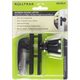 Rolltrak Black Screen Door Hinged Latch 100mm Metal Strong Design