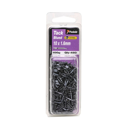 Paslode Tack Nail - 10mm - Metal - Large Head - 450 Pack - Auzzistore