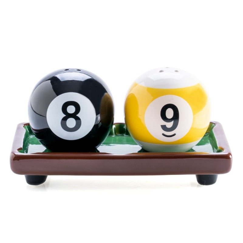 8 Ball Pool Salt Pepper Set | Auzzi Store