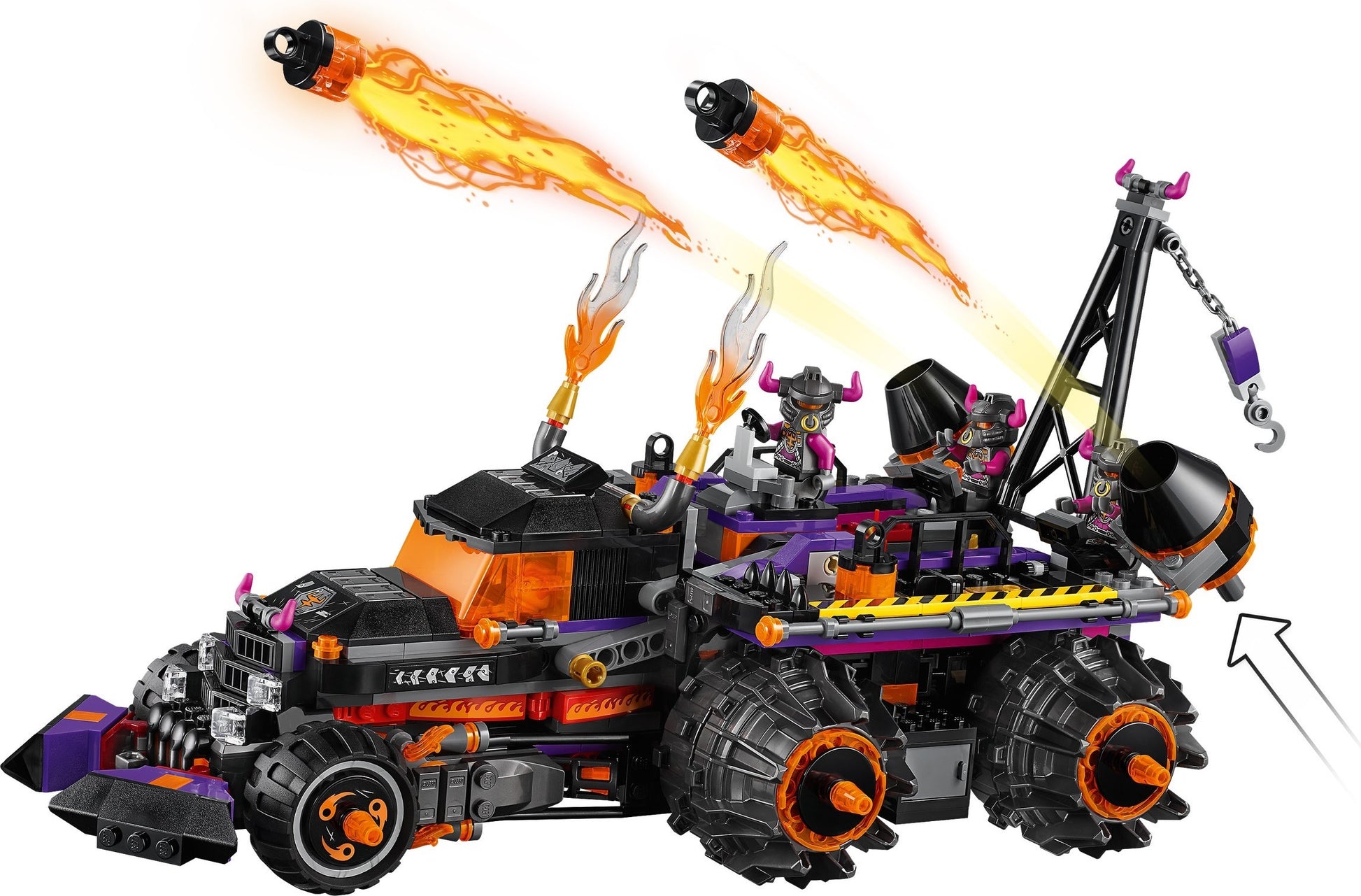 LEGO 80011 INFERNO TRUCK MONKEY KID- Auzzi Store