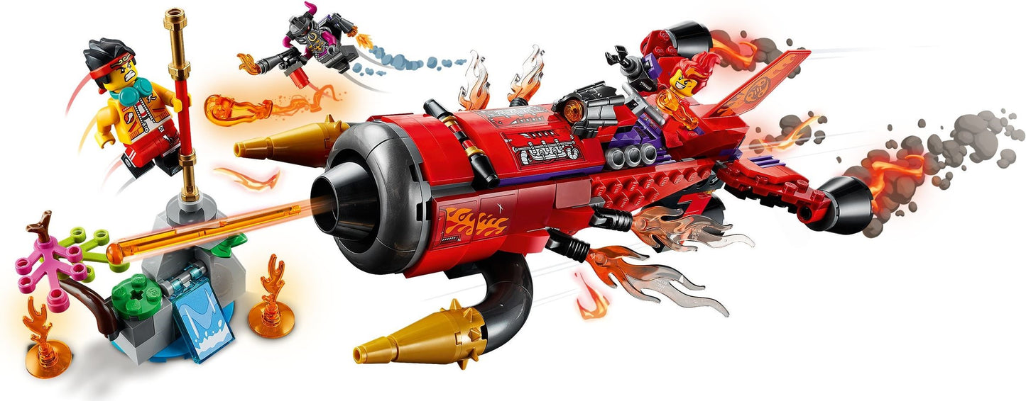 LEGO Monkie Kid 80019 Red Son’s Inferno Jet