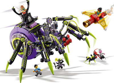 LEGO Monkie Kid 80022 Spider Queen's Arachnoid Base