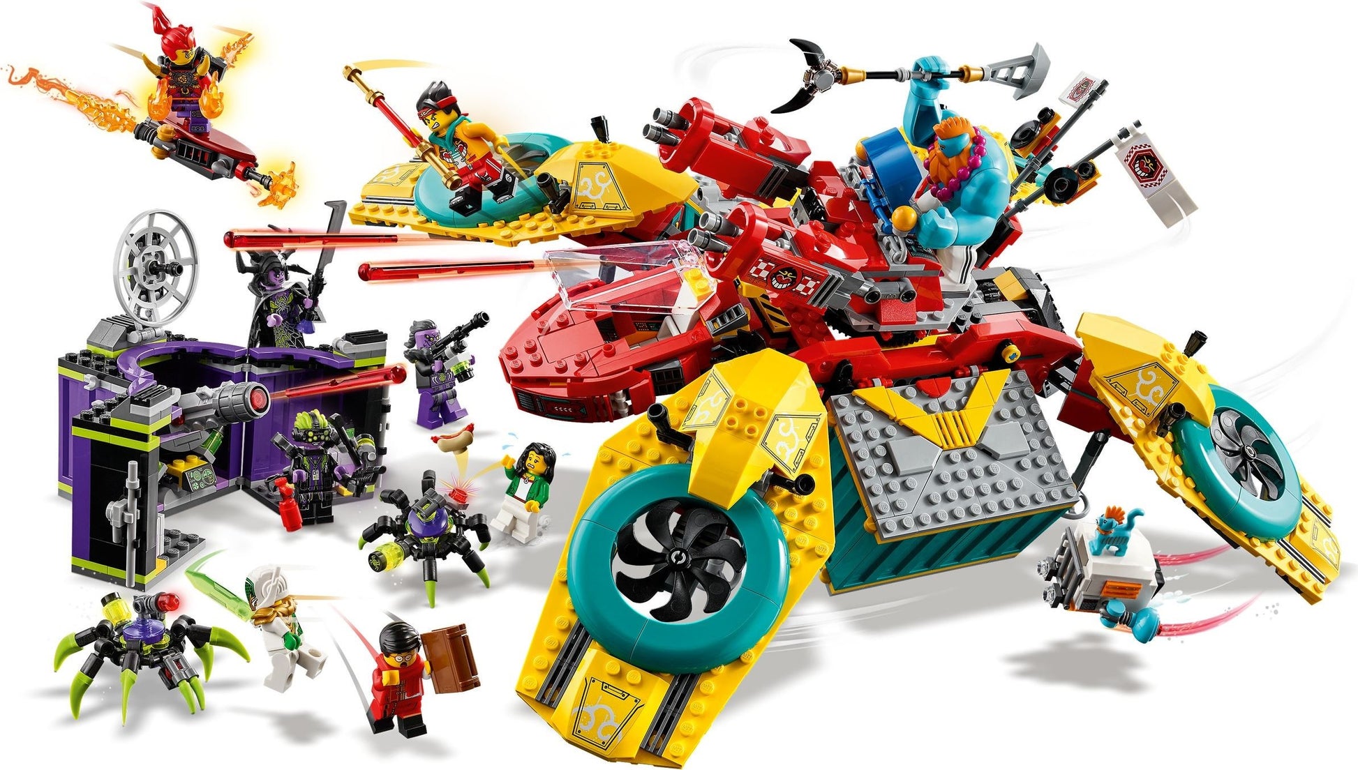 LEGO 80023 Monkie Kid Monkie Kid's Team Dronecopter- Auzzi Store