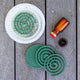 Bite Shield Mosquito Coil Refills 20 Pack - Natural Pyrethrum - 130mm x 155mm
