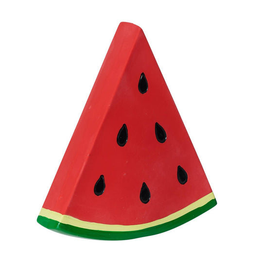 Happy Tails Latex Watermelon Toy - 123mm x 135mm - Interactive Chew Toy – view 2 - Auzzistore