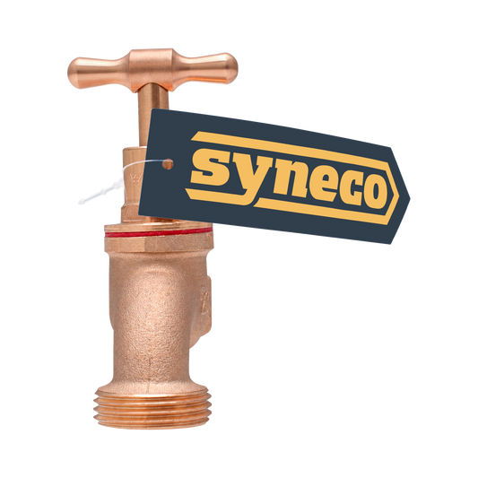 Syneco 20mm Brass Male Garden Tap - Lead Free - Durable - WaterMark Certified