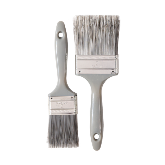 Utility Brush Set 2 Pack - 50mm & 70mm - Synthetic Filament - Versatile – view 2 - Auzzistore