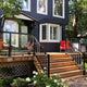 Peak 1000mm Black Aluminium Deck Balustrade Mid Post - Durable Design