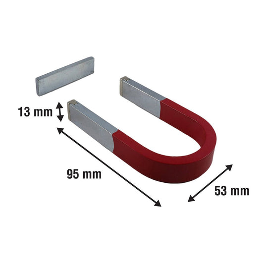 Everhang Horse Shoe Magnet - 96mm - Neodymium - Strong Retrieval – view 2 - Auzzistore