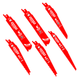 Diablo 6 Piece Demolition Reciprocating Blade Set - Bi-Metal - Durable