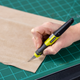 Ryobi Quick Change Knife - 3 x #11 Blades - 22mm x 228mm - Precision Cutting Tool