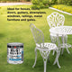 White Knight Rust Guard 250ml Epoxy Enamel Paint - White Flat - UV Resistant - 0.25L