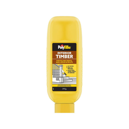 Selleys Poly 390g Timber Filler - Interior - Natural Finish - Easy Sanding - Auzzistore