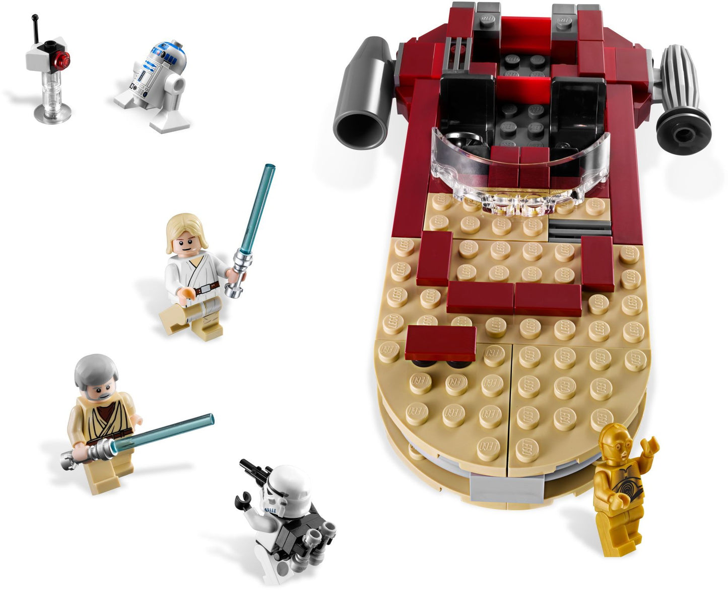 Lego Star Wars 8092 Luke's Landspeeder - Auzzi Store