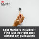 3M 20kg CLAW™ Drywall Picture Hangers With Temporary Spot Markers 8 Hangers And 4 Markers
