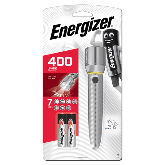 Energizer 400 Lumen Metal Torch - 2AA Aluminum - Water Resistant – view 2
