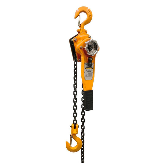 Gorilla 2000kg Lever Block - 1.5m Lift - Steel - Industrial Use - Auzzistore