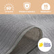 Coolaroo Heavy Duty Sun Protection Shade Cloth 1.8 x 3m 90% UV Block
