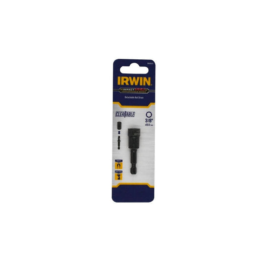 Irwin Detachable Nutsetter - 3/8" - Black - Impact Driver Use - Auzzistore