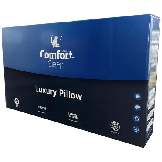 Comfort Sleep Luxury Aqua Comfort Memory Foam Medium Firm Pillow - Auzzistore