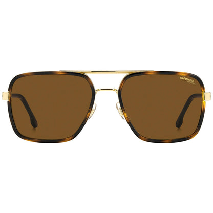 Carrera 256/S/Gold Men’s Sunglasses Brown