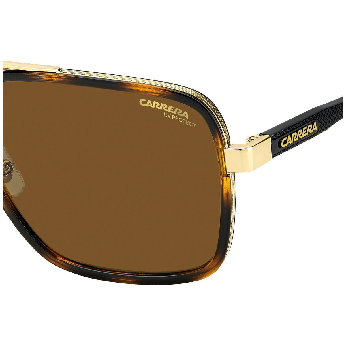 Carrera 256/S/Gold Men’s Sunglasses Brown