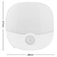 Arlec Rechargeable Motion Square Night Light 2 Pack - 67 x 22mm - White - Wireless
