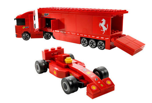 LEGO 8153 Racers Ferrari F1 Truck – view 2 - Auzzistore
