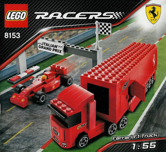 LEGO 8153 Racers Ferrari F1 Truck