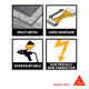 Sika Sikaflex 252 Polyurethane Adhesive 300ml White Gap-Filling