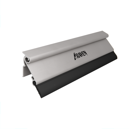 Raven RP3 Door Bottom Seal 920mm Clear Anodised Easy Fit Rubber - Auzzistore